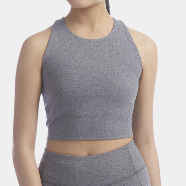 LADIES' FITTED CROPPED TANK