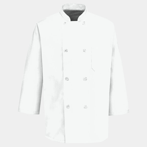 THREE-QUARTER SLEEVE CHEF COAT