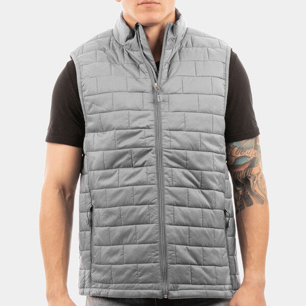 ADULT BOX QUILTED PUFFER VEST