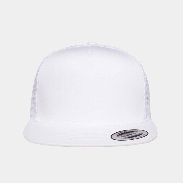 FLAT BILL TRUCKER CAP