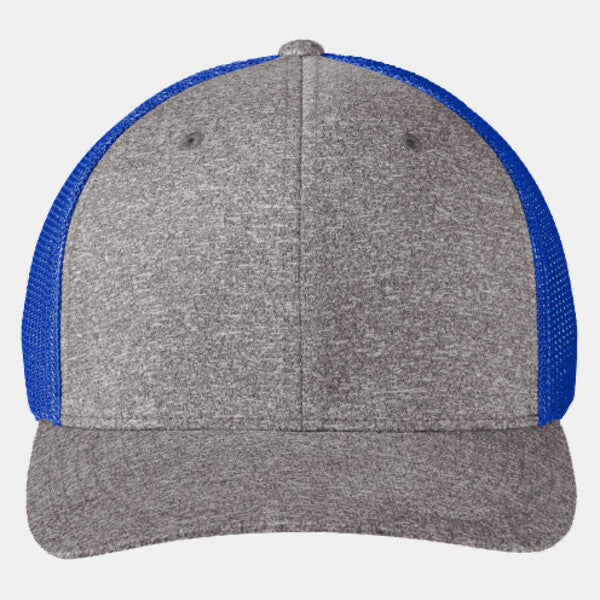 FLEXFIT ® MELANGE MESH BACK TRUCKER CAP