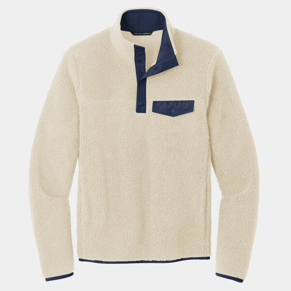 CAMP FLEECE SNAP PULLOVER