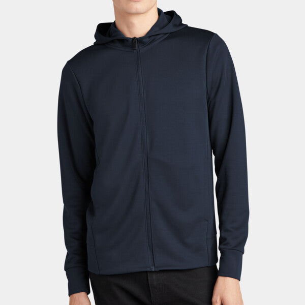 DOUBLE KNIT FULL ZIP HOODIE