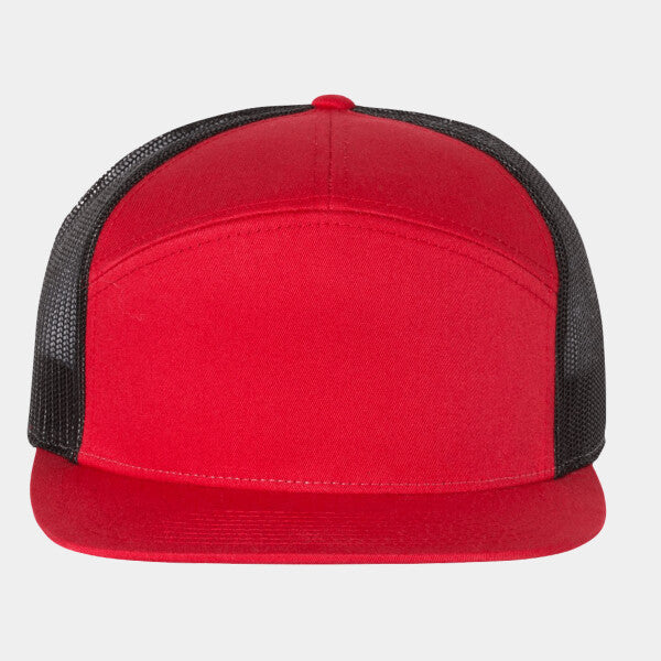 SEVEN-PANEL TRUCKER CAP