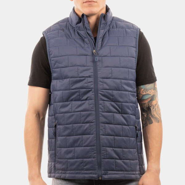 ADULT BOX QUILTED PUFFER VEST
