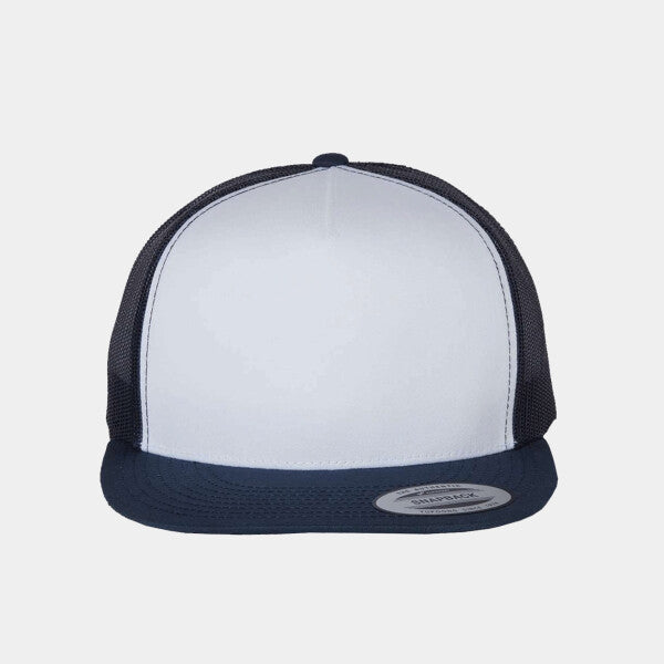FLAT BILL TRUCKER CAP