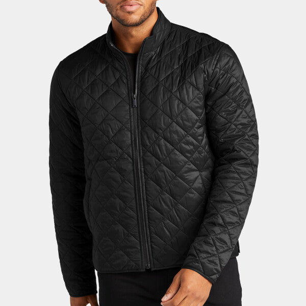QUILTED FULL ZIP JACKET