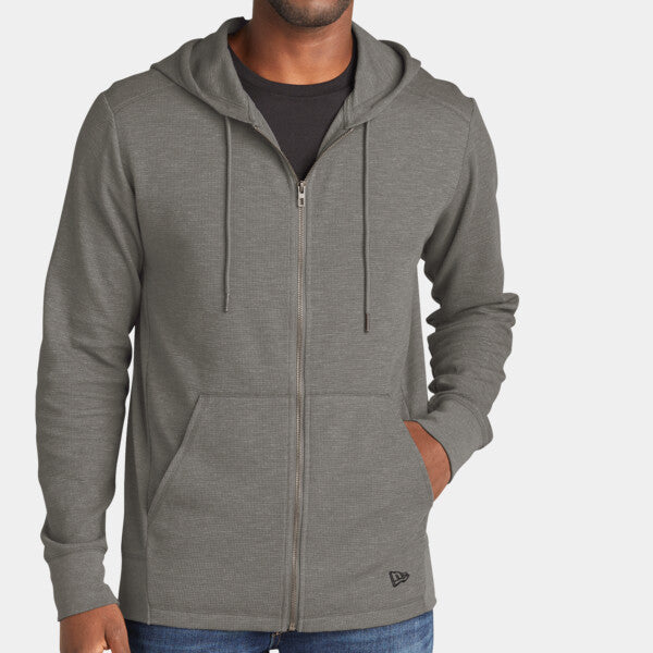 THERMAL FULL ZIP HOODIE