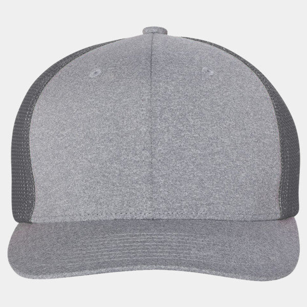 ADULT POLY MÉLANGE STRETCH MESH CAP