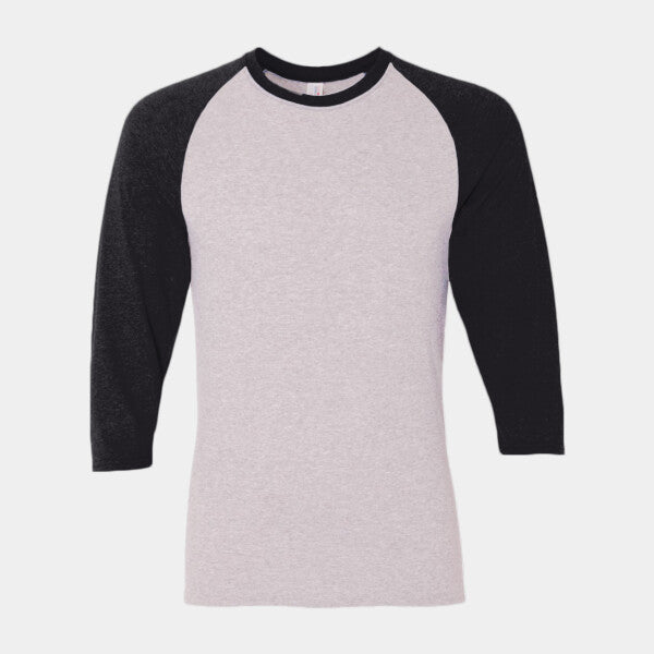 TRIBLEND THREE-QUARTER RAGLAN BASEBALL T-SHIRT