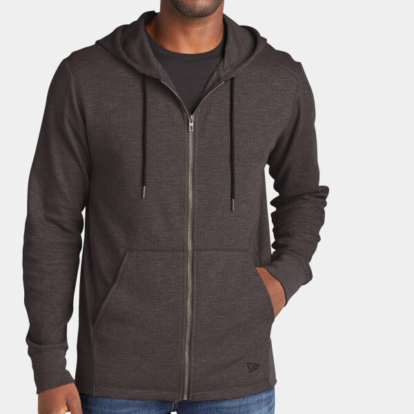 THERMAL FULL ZIP HOODIE