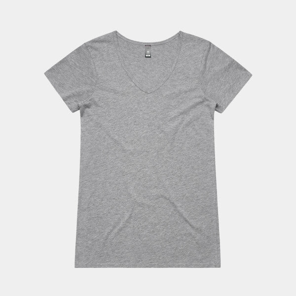 BEVEL V-NECK TEE