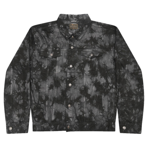 TIE-DYED DENIM JACKET