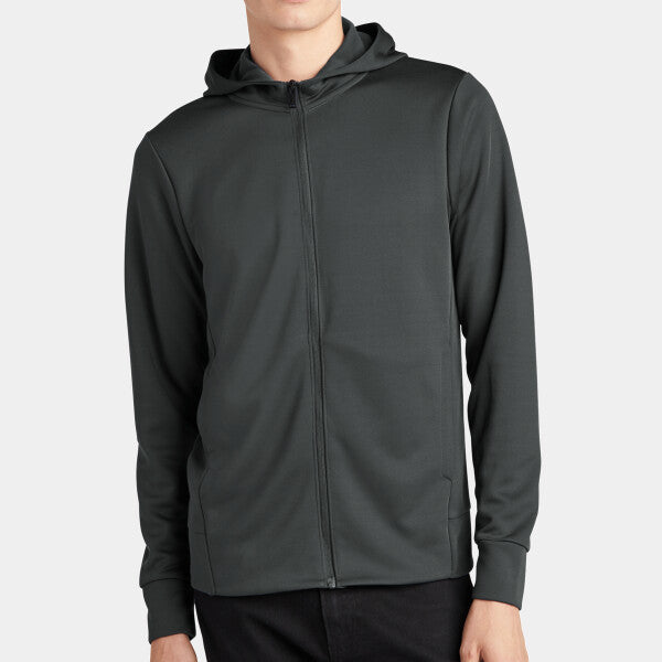 DOUBLE KNIT FULL ZIP HOODIE