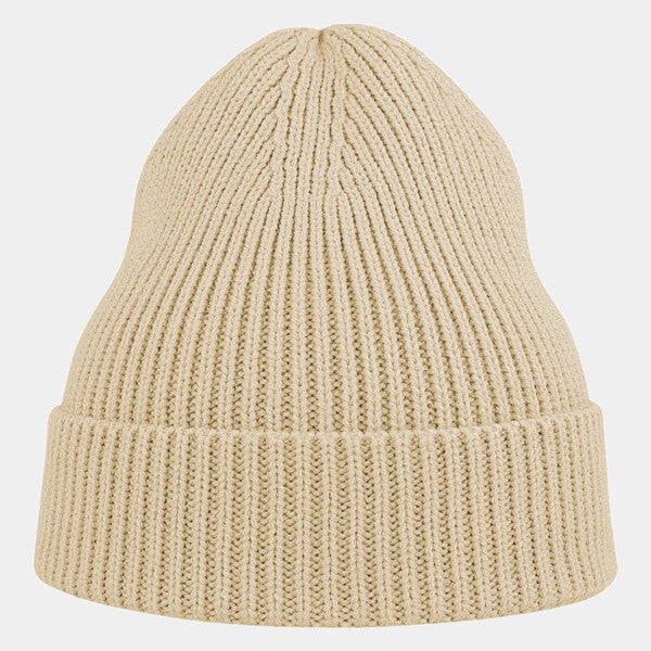 SUSTAINABLE FINE RIB CUFFED BEANIE
