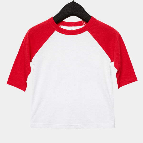 TODDLER 3/4-SLEEVE BASEBALL T-SHIRT