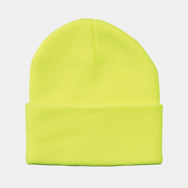 SOLID 12" CUFFED BEANIE