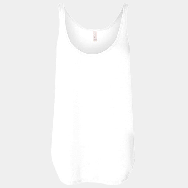 LADIES' FLOWY SIDE SLIT TANK