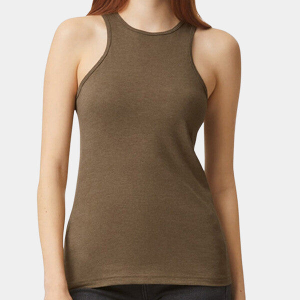 LADIES' CVC RACERNECK TANK