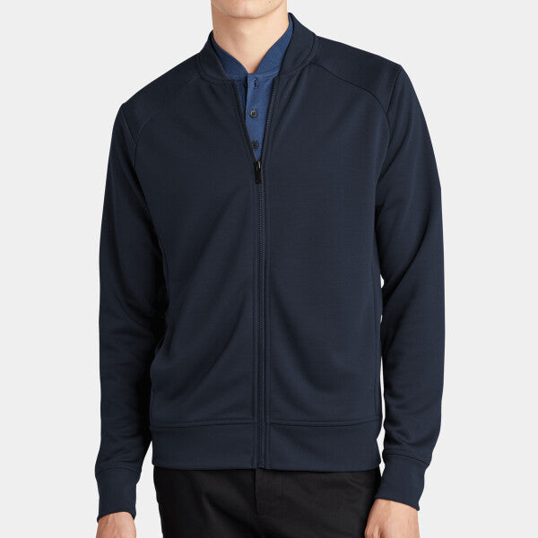 DOUBLE KNIT BOMBER