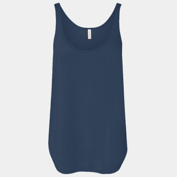 LADIES' FLOWY SIDE SLIT TANK