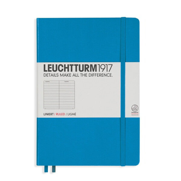 LEUCHTTURM1917 NOTEBOOK MEDIUM (A5) LINED, HARDCOVER