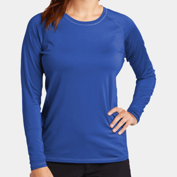 LADIES LONG SLEEVE RASHGUARD TEE