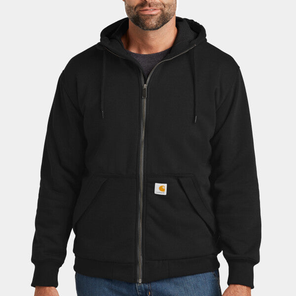 MIDWEIGHT THERMAL LINED FULL ZIP SWEATSHIRT