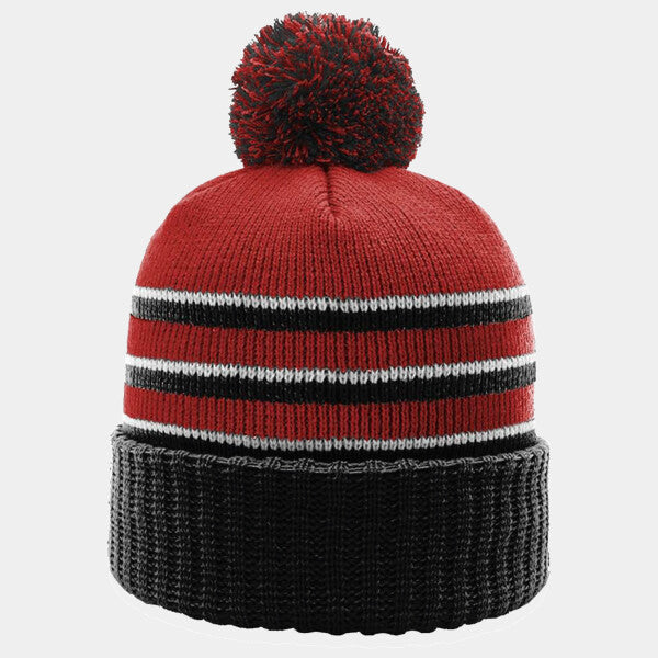 POM CUFFED BEANIE