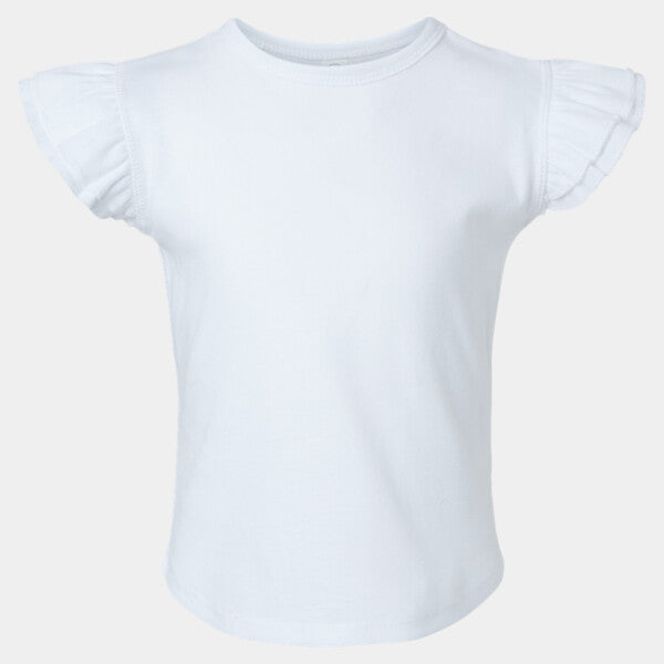 TODDLER FLUTTER SLEEVE TEE