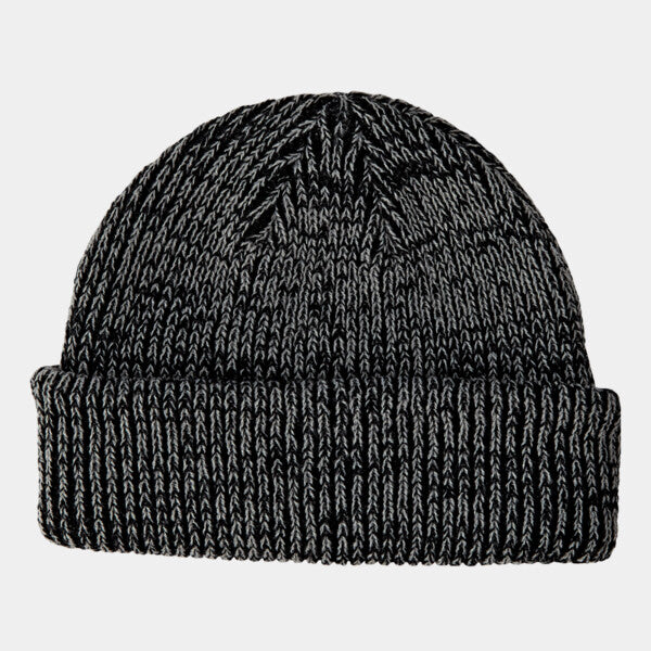 RIBBED MARLED BEANIE