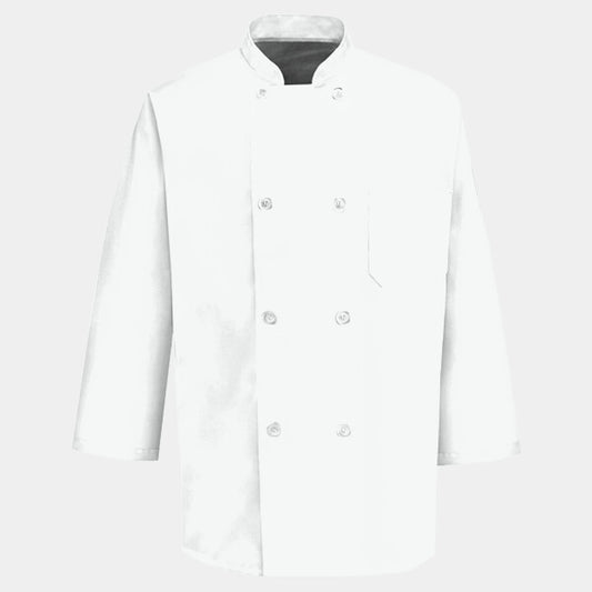 THREE-QUARTER SLEEVE CHEF COAT