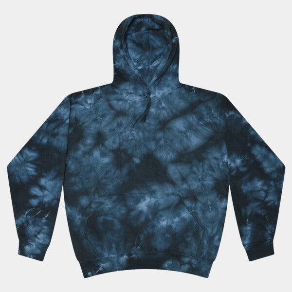 ADULT UNISEX CRYSTAL WASH PULLOVER HOODED SWEATSHIRT