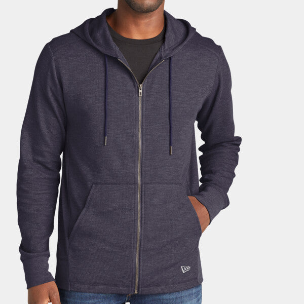 THERMAL FULL ZIP HOODIE