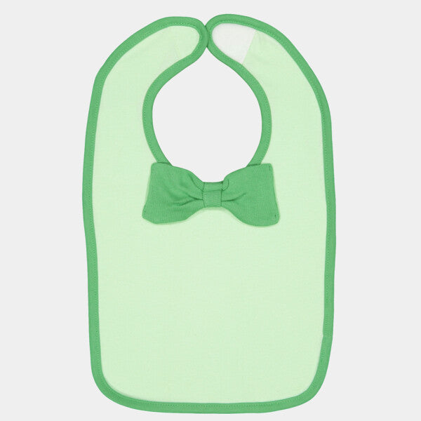 INFANT BABY RIB BOW TIE BIB