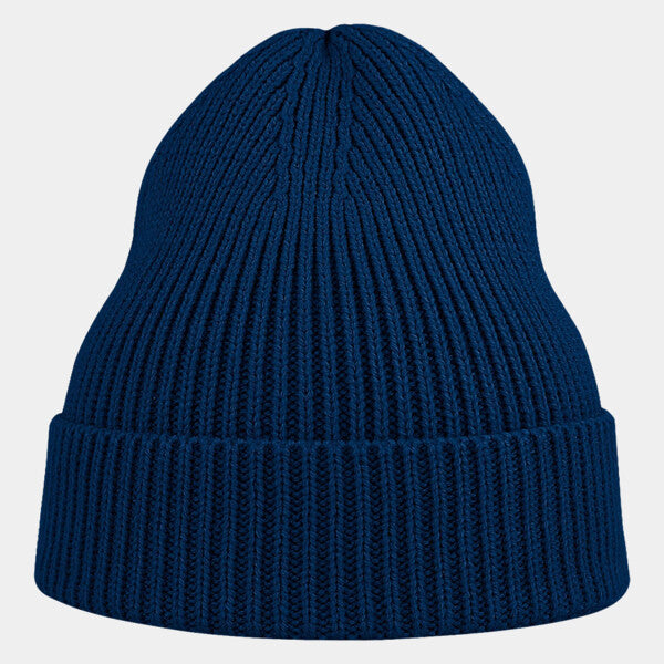 SUSTAINABLE FINE RIB CUFFED BEANIE