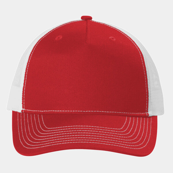 SNAPBACK FIVE PANEL TRUCKER CAP