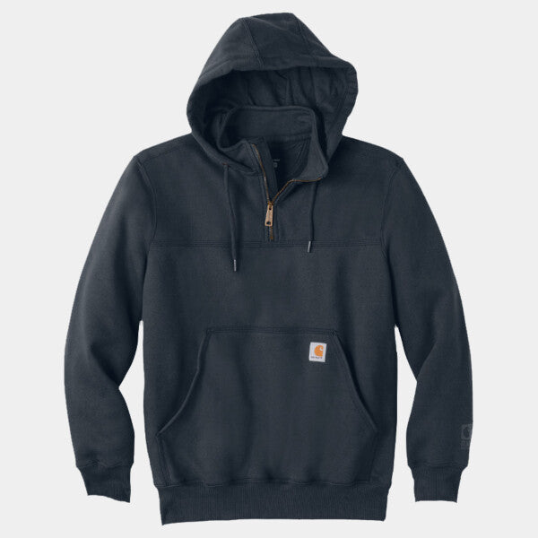 RAIN DEFENDER ® PAXTON HEAVYWEIGHT HOODED ZIP MOCK SWEATSHIRT