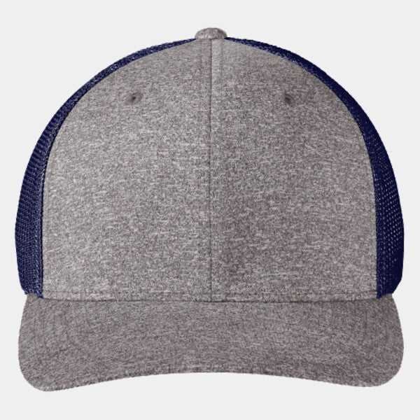 FLEXFIT ® MELANGE MESH BACK TRUCKER CAP