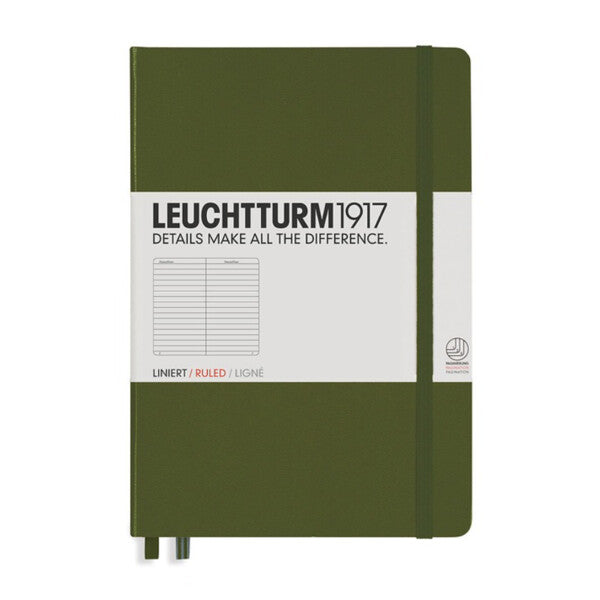 LEUCHTTURM1917 NOTEBOOK MEDIUM (A5) LINED, HARDCOVER