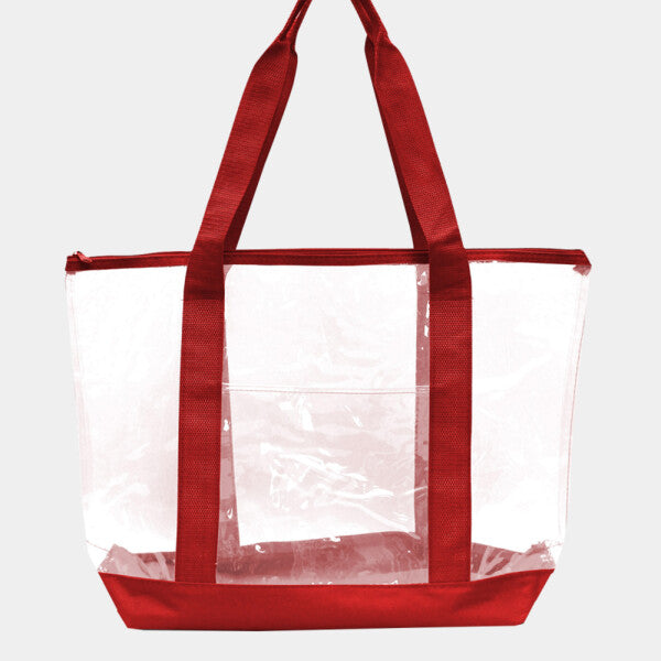 LARGE CLEAR TOTE