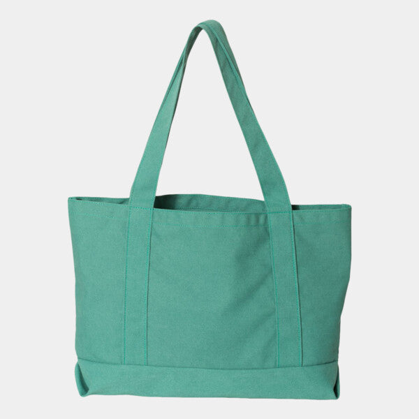 SEASIDE COTTON PIGMENT DYED RESORT TOTE