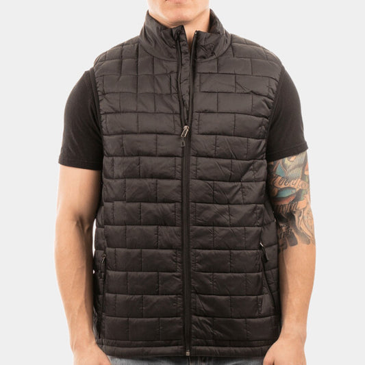 ADULT BOX QUILTED PUFFER VEST