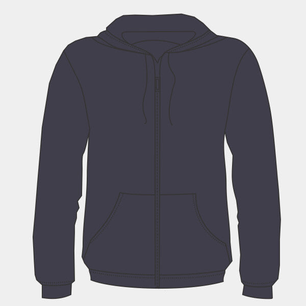 PREMIUM FLEECE FULL-ZIP HOODED SWEATSHIRT