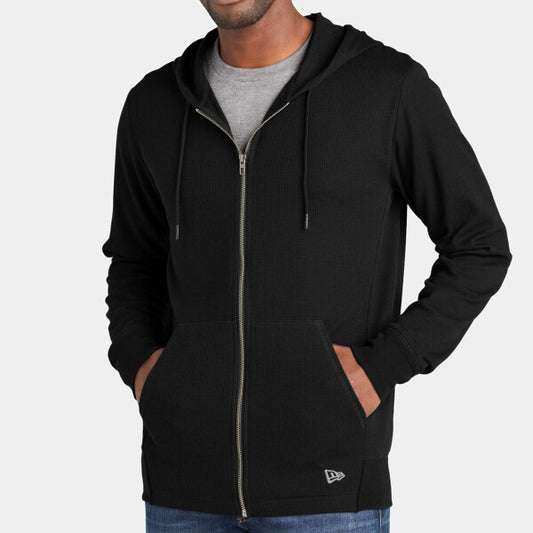 THERMAL FULL ZIP HOODIE