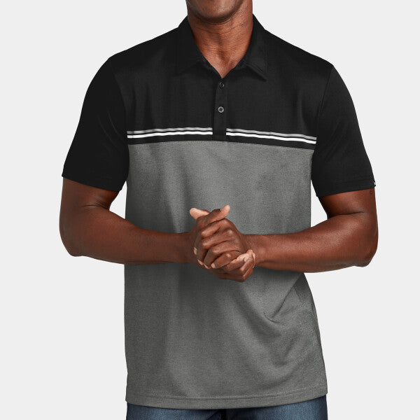 SUNSET BLOCKED POLO