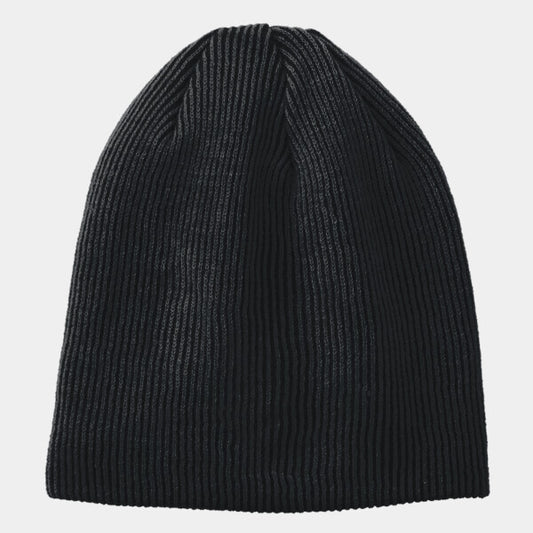 RIB KNIT SLOUCH BEANIE