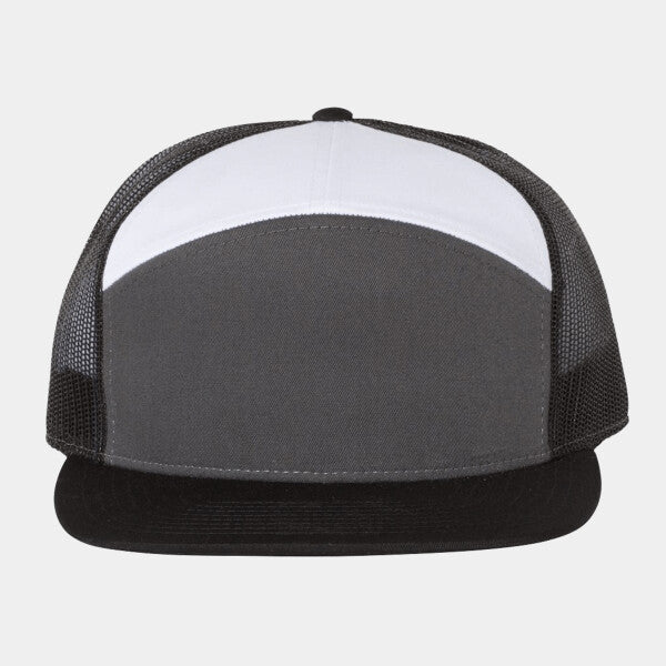 SEVEN-PANEL TRUCKER CAP