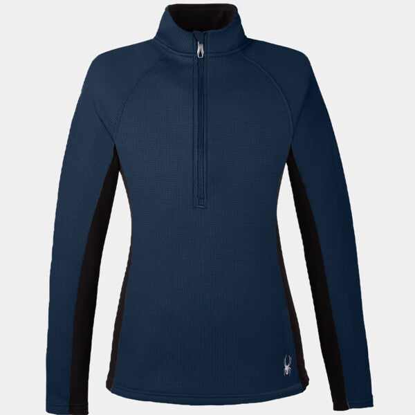 LADIES' CONSTANT HALF-ZIP SWEATER