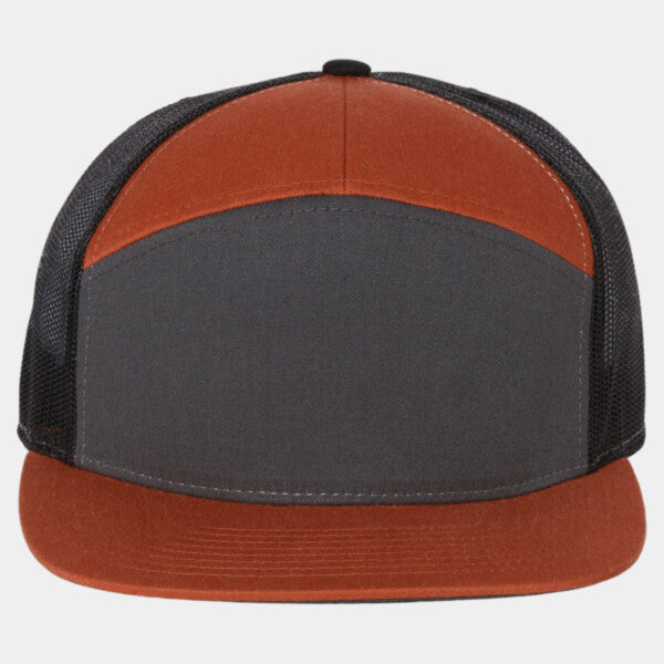 SEVEN-PANEL TRUCKER CAP